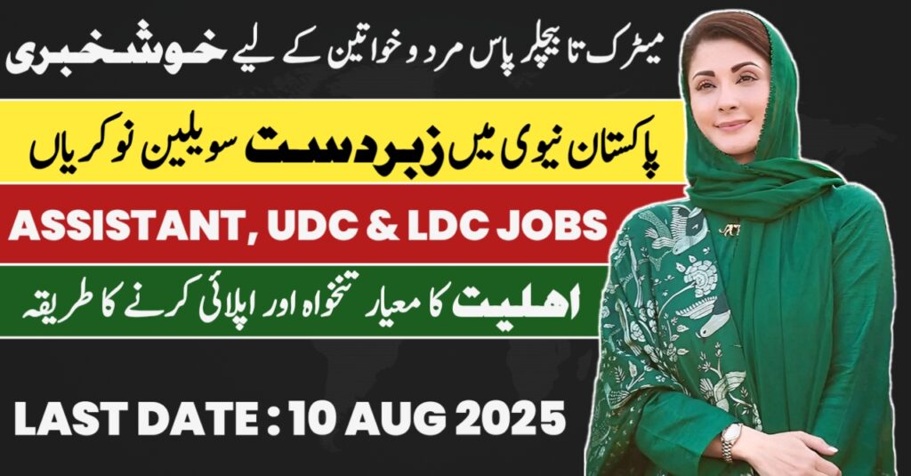 Pakistan Navy Civilian Jobs