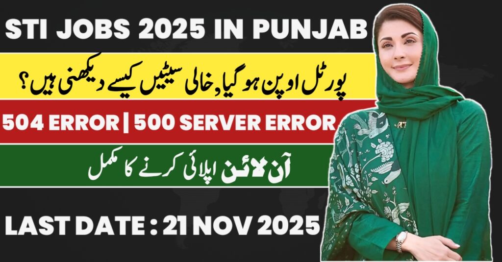 STI Job Portal Guide